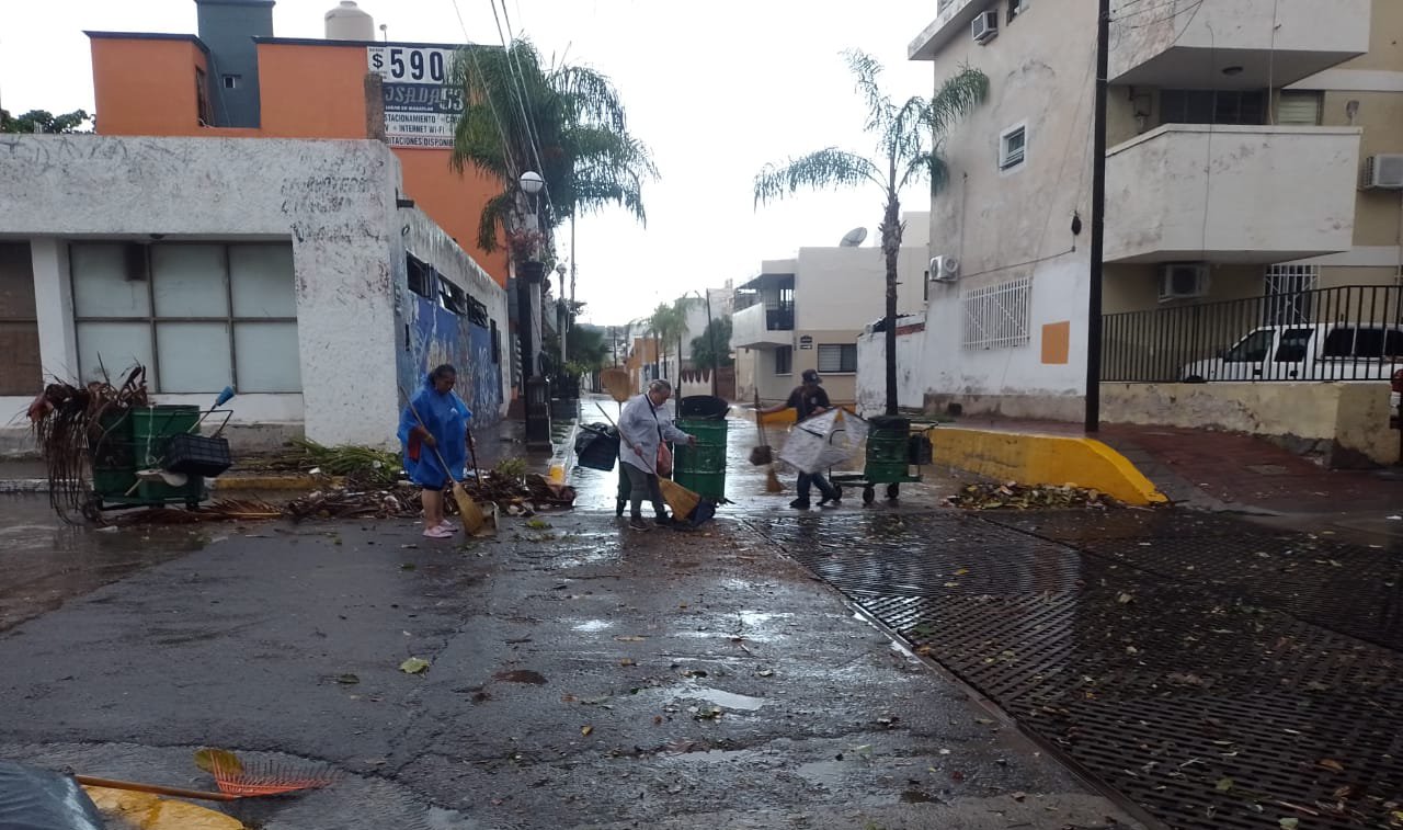 ayuntamiento de mazatlán activa operativo tras fuertes lluvia