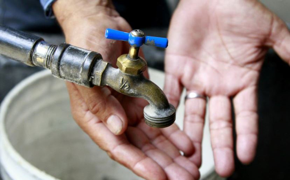 Baja presión de agua
