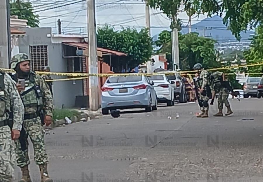 Balacera en el sector Barrancos de Culiacán, Sinaloa