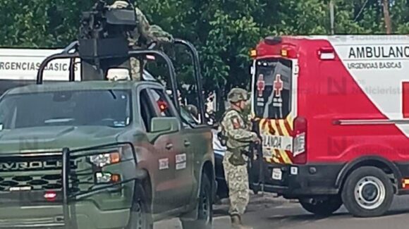Se registra ataque a balazos en el sector Barrancos en Culiacán, Sinaloa; hay heridos