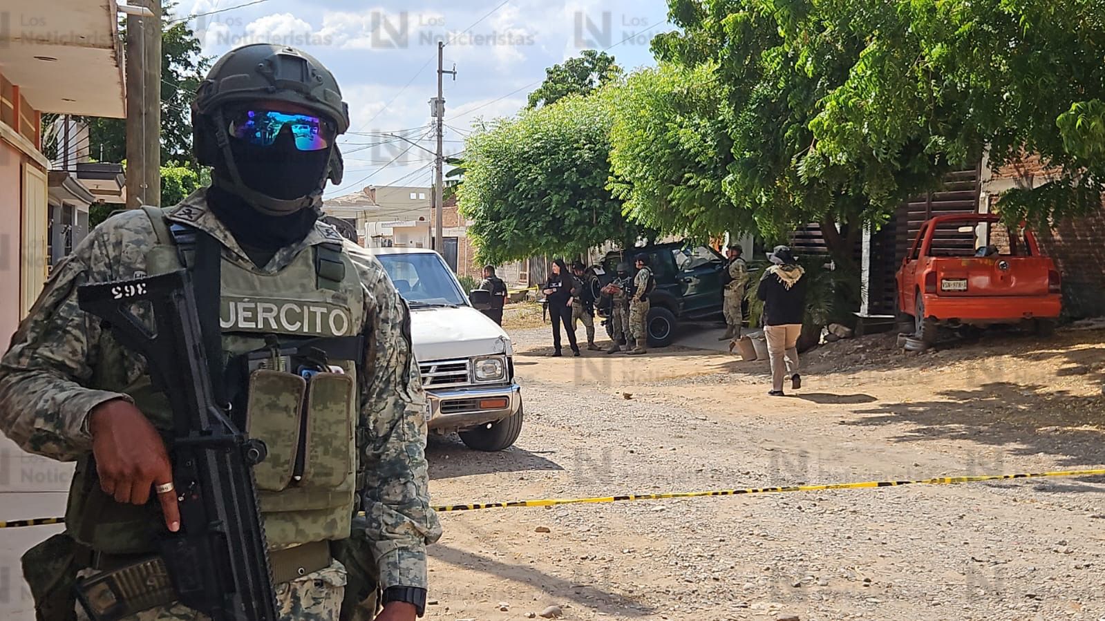 Balacera en la López Mateos en Culiacán