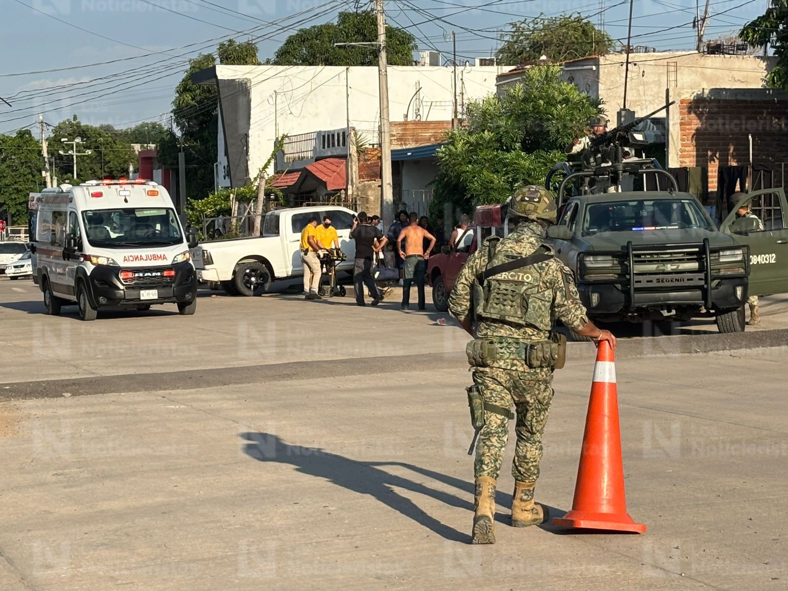Balean a un hombre en Culiacán