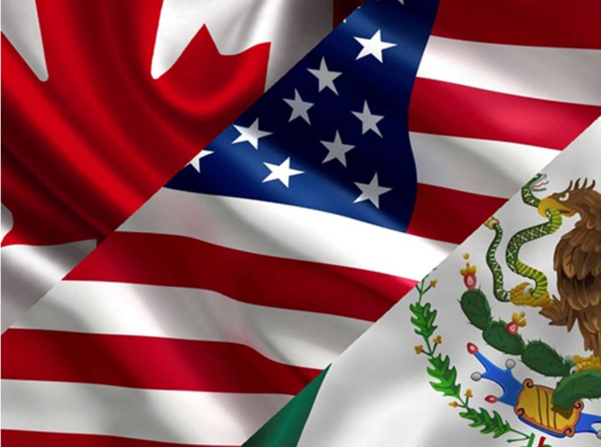 banderas México-EU