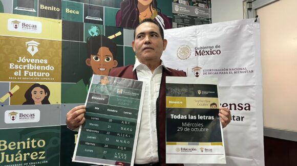 Anuncian desde el Gobierno Federal adelanto de pagos de Becas del Bienestar para Sinaloa y el resto del país