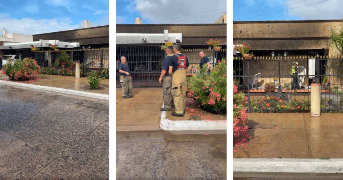 bomberos incendio casa exalcalde ahome los mochis