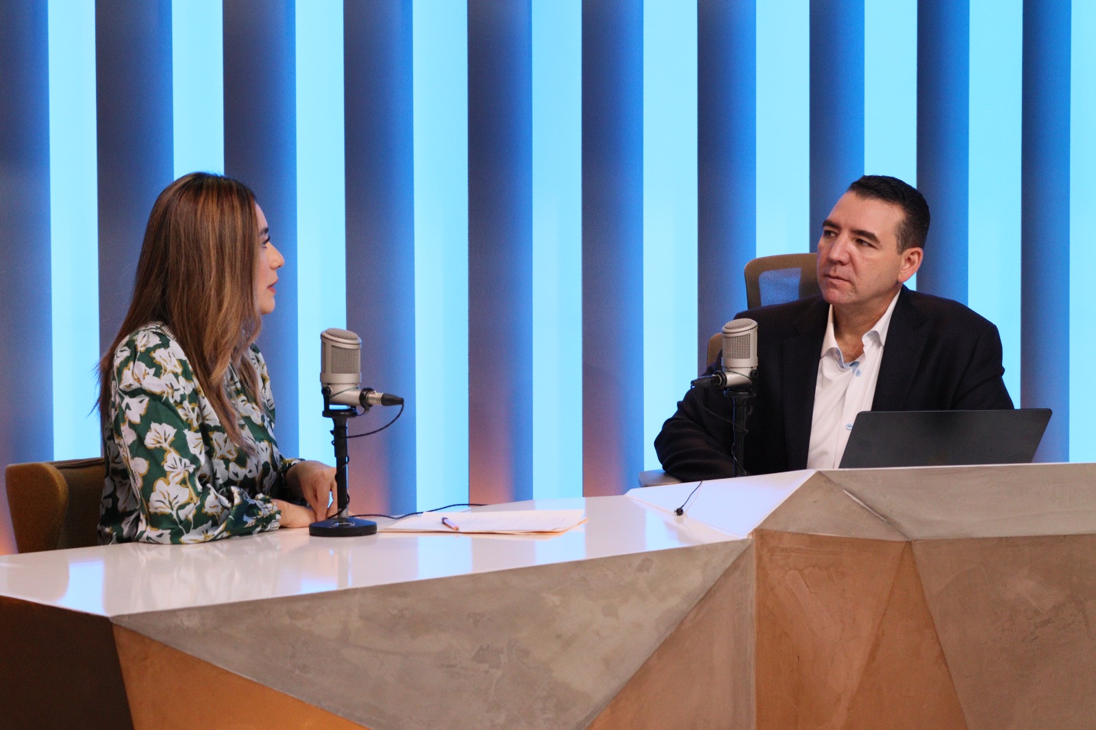 Branda Rocío García Félix en entrevista con Los Noticieristas