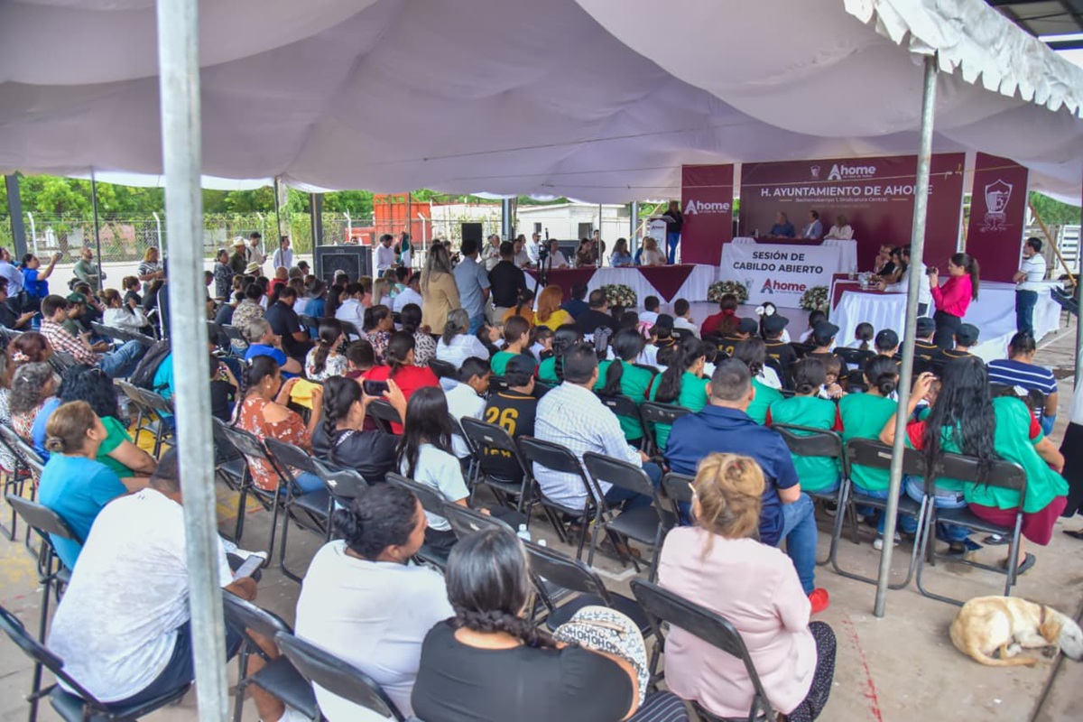 Cabildo Abierto en Bachomobampo 1, en Ahome