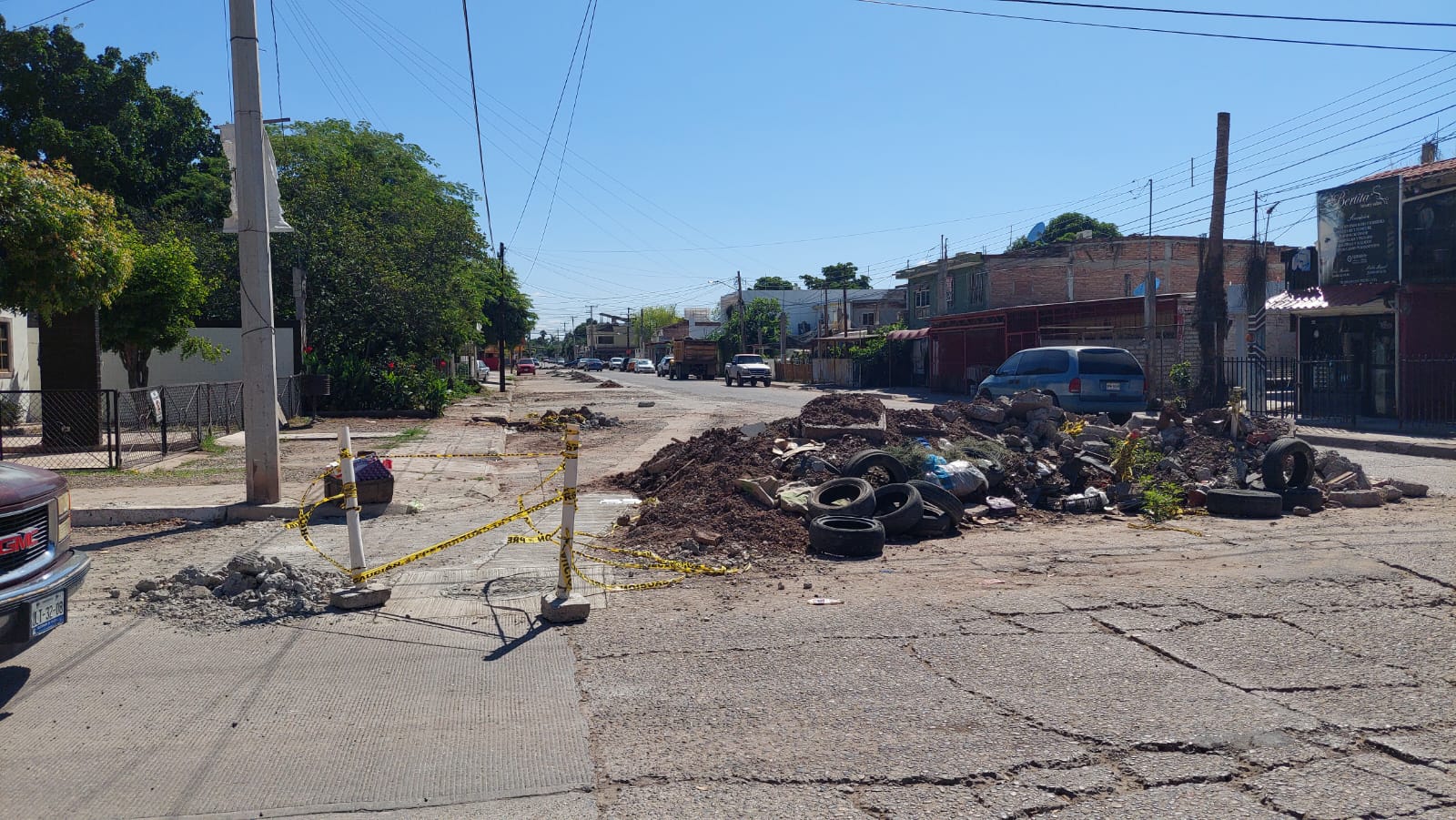 calle ayuntamiento de la colonia texas en los mochis lugar
