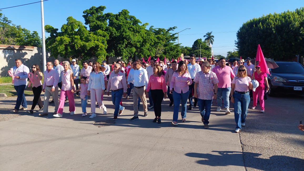 caminata rosa Los Mochis