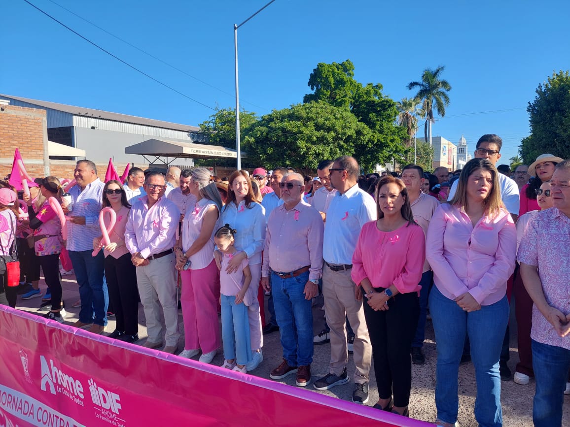 caminata rosa Los Mochis