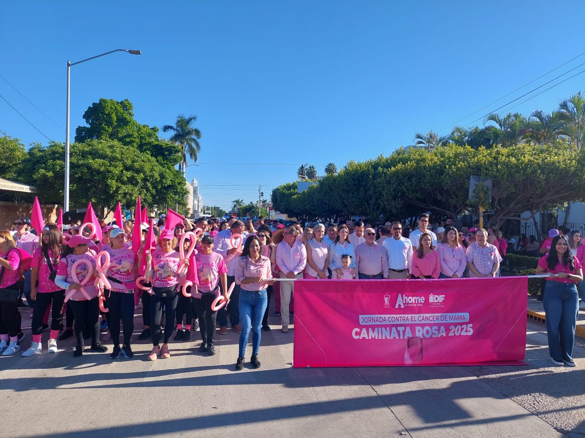 caminata rosa Los Mochis