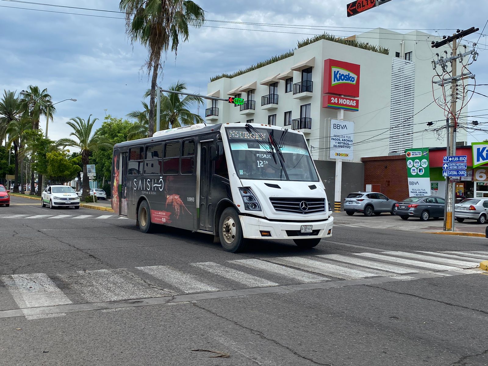Camión en Mazatlán, Sinaloa
