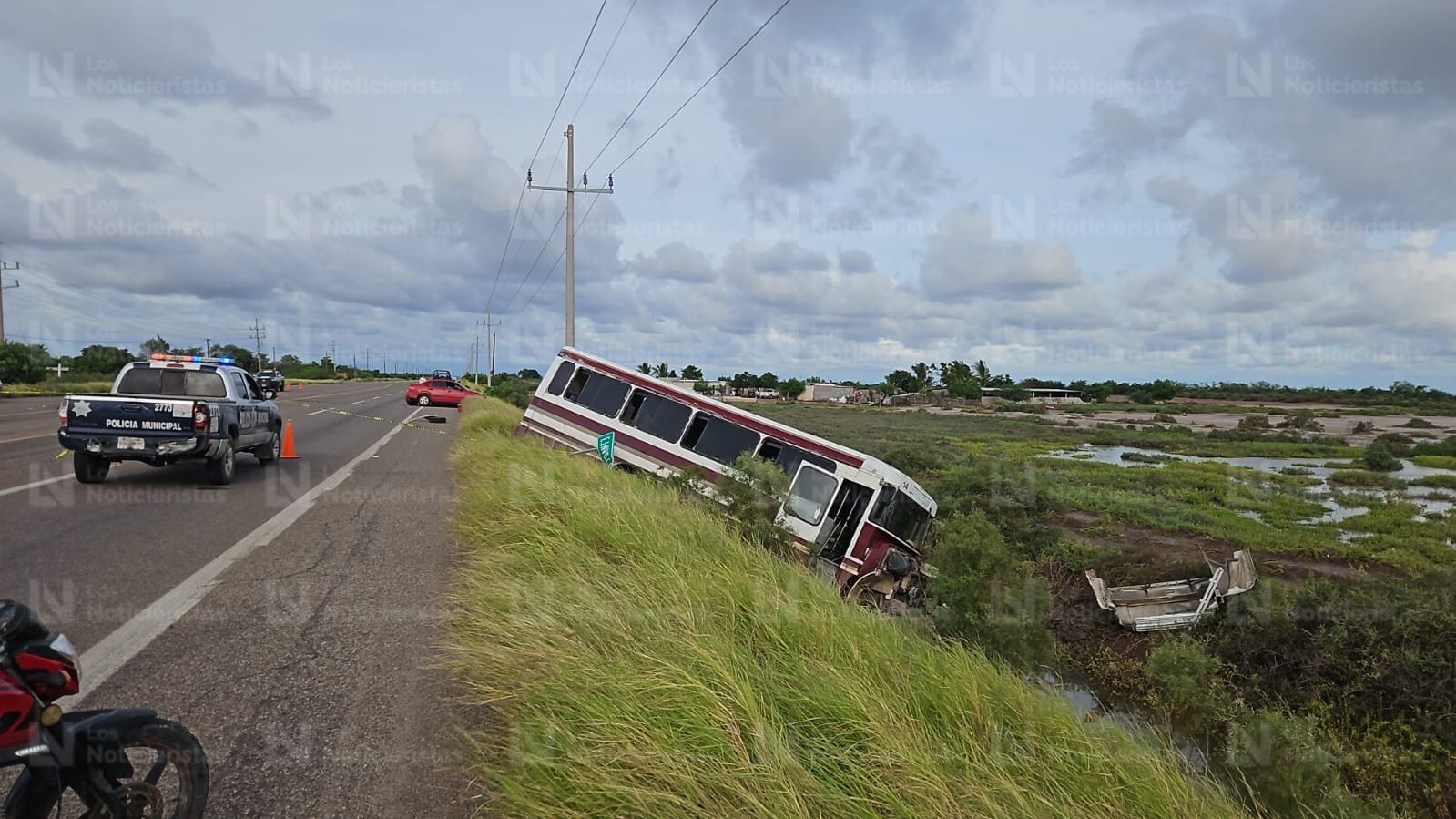camionazo en altata