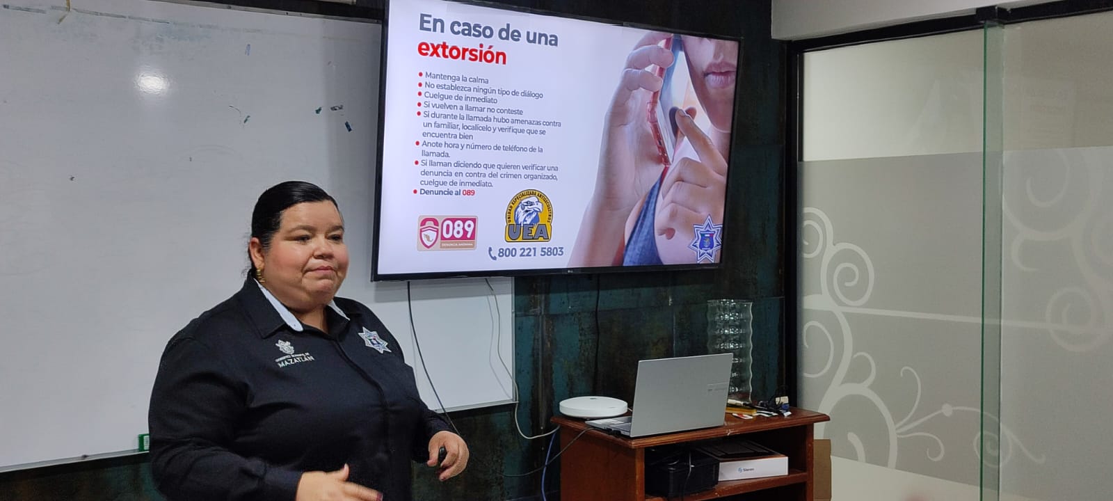 Seguridad Pública lanza campaña contra la extorsión en Mazatlán, Sinaloa