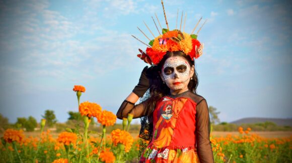 ¡Atención! Abre sus puertas el campo de cempasúchil de Guamúchil, Sinaloa, en el marco del Festival del Día de Muertos