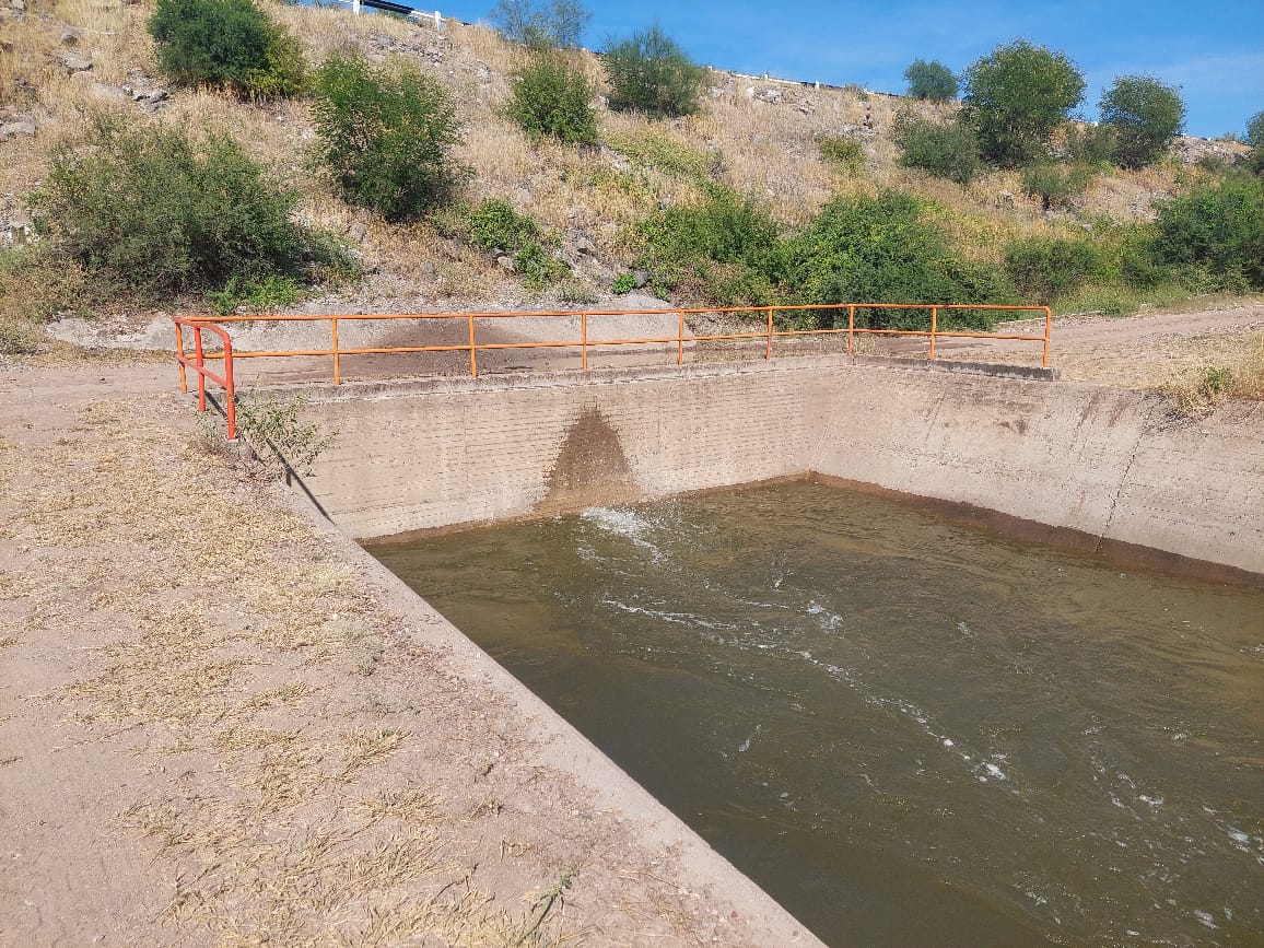 canal de riego presa Eustaquio Buelna