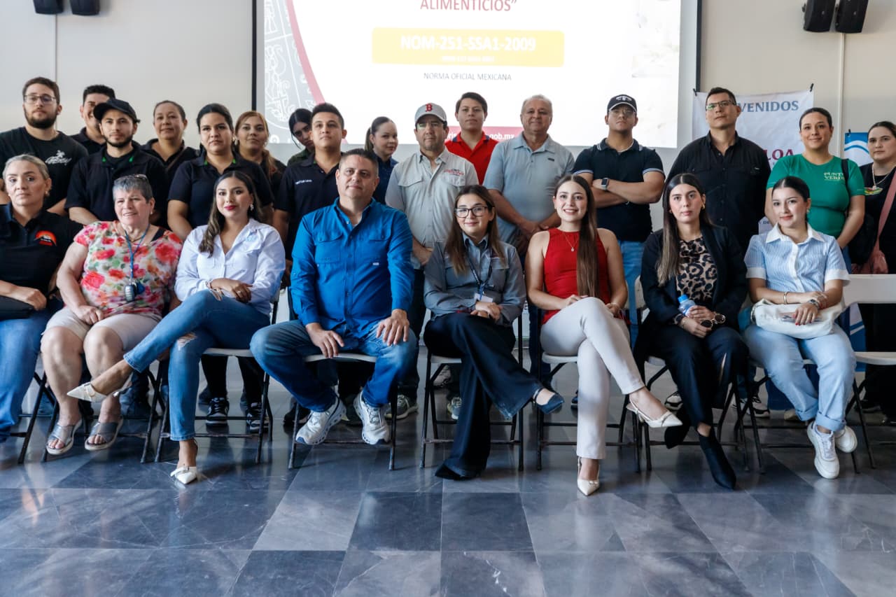 Coepriss capacita a restauranteros de Guasave