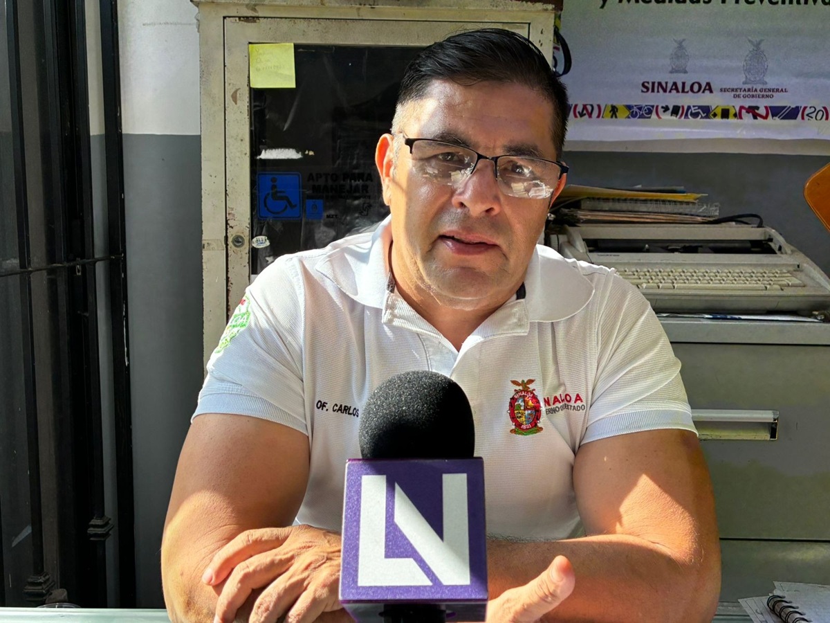 Carlos Ordóñez, coordinador de Educación Vial en Mazatlán