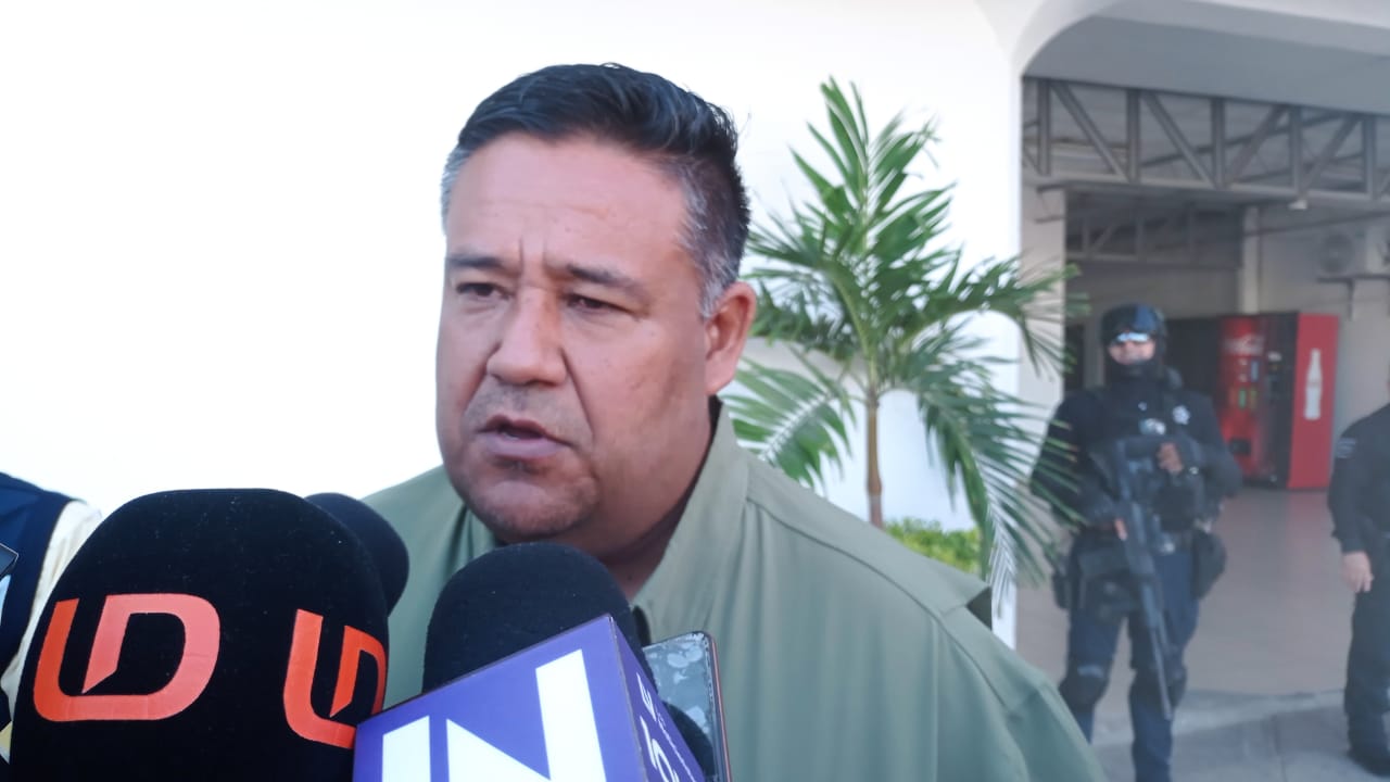Carlos Rodríguez Ponce, secretario de Seguridad Pública y Protección Ciudadana en Ahome