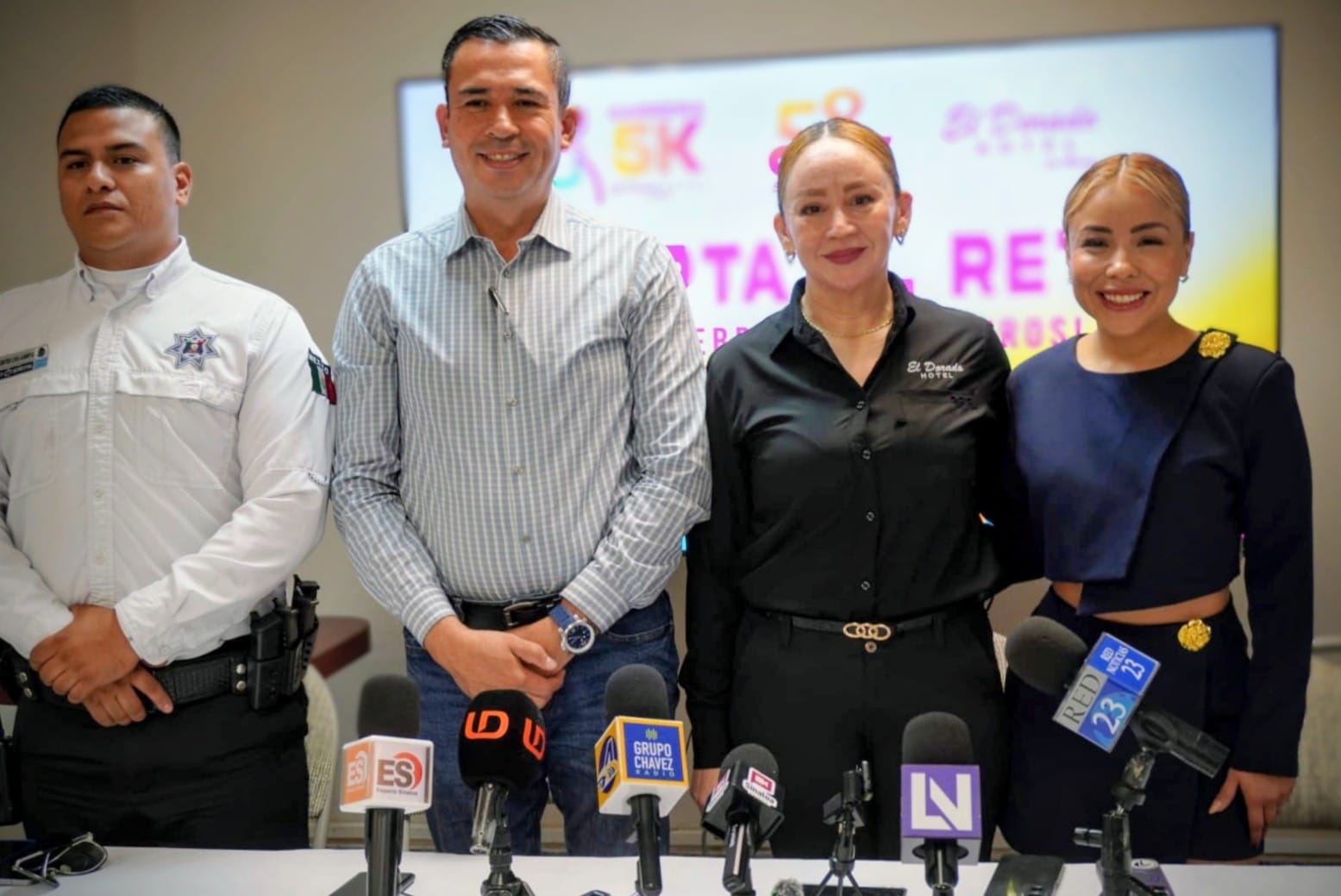 Rueda de prensa de la Carrera Pedestre Hotel El Dorado