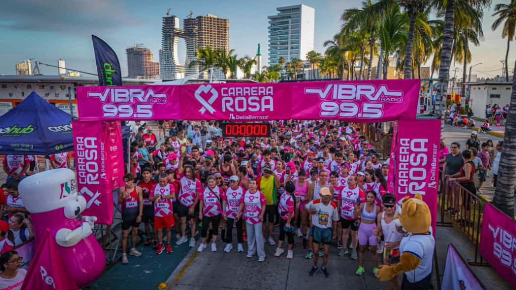 Carrera Rosa 2025 en Mazatlán, Sinaloa