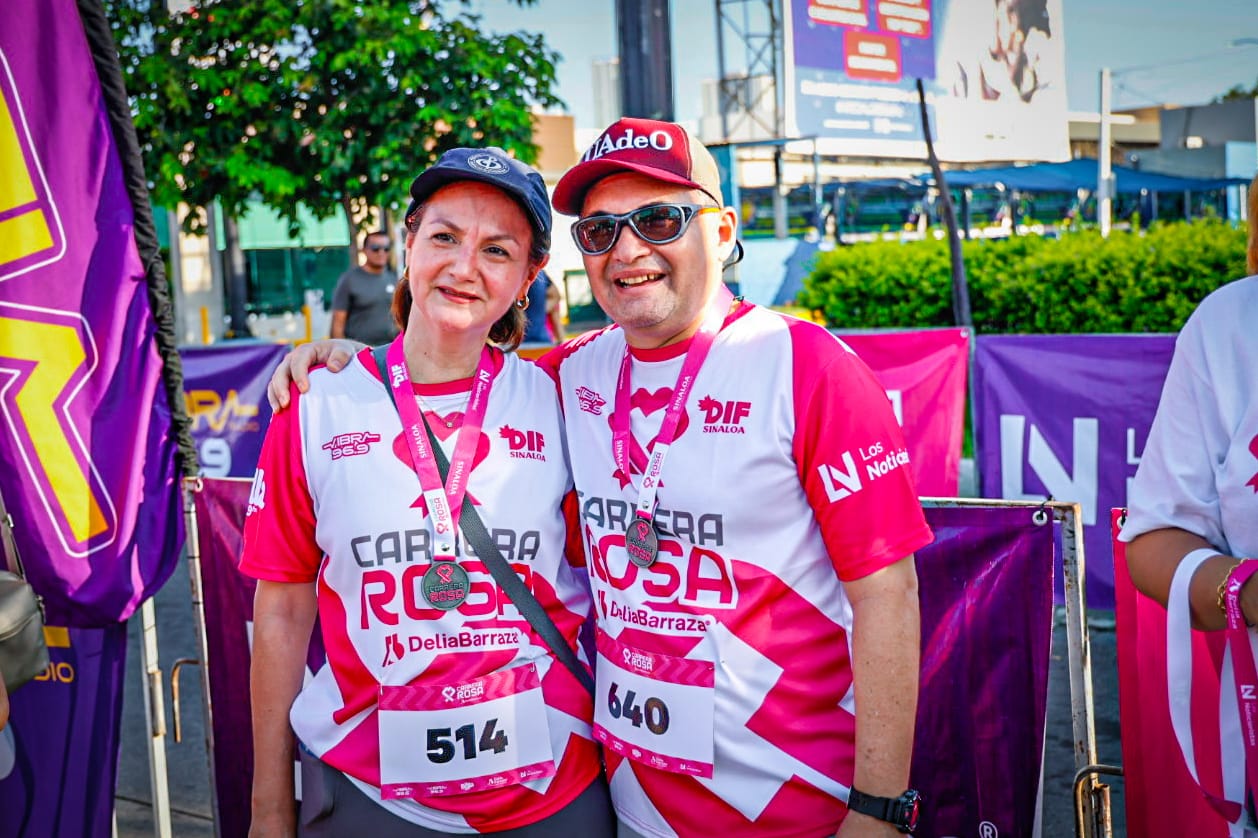 Pedro Flores Leal en la Carrera Rosa Delia Barraza 2025