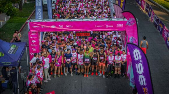 ¡Culiacán se pinta de rosa! Todo un éxito la Carrera Rosa Delia Barraza 2025 este domingo 5 de octubre