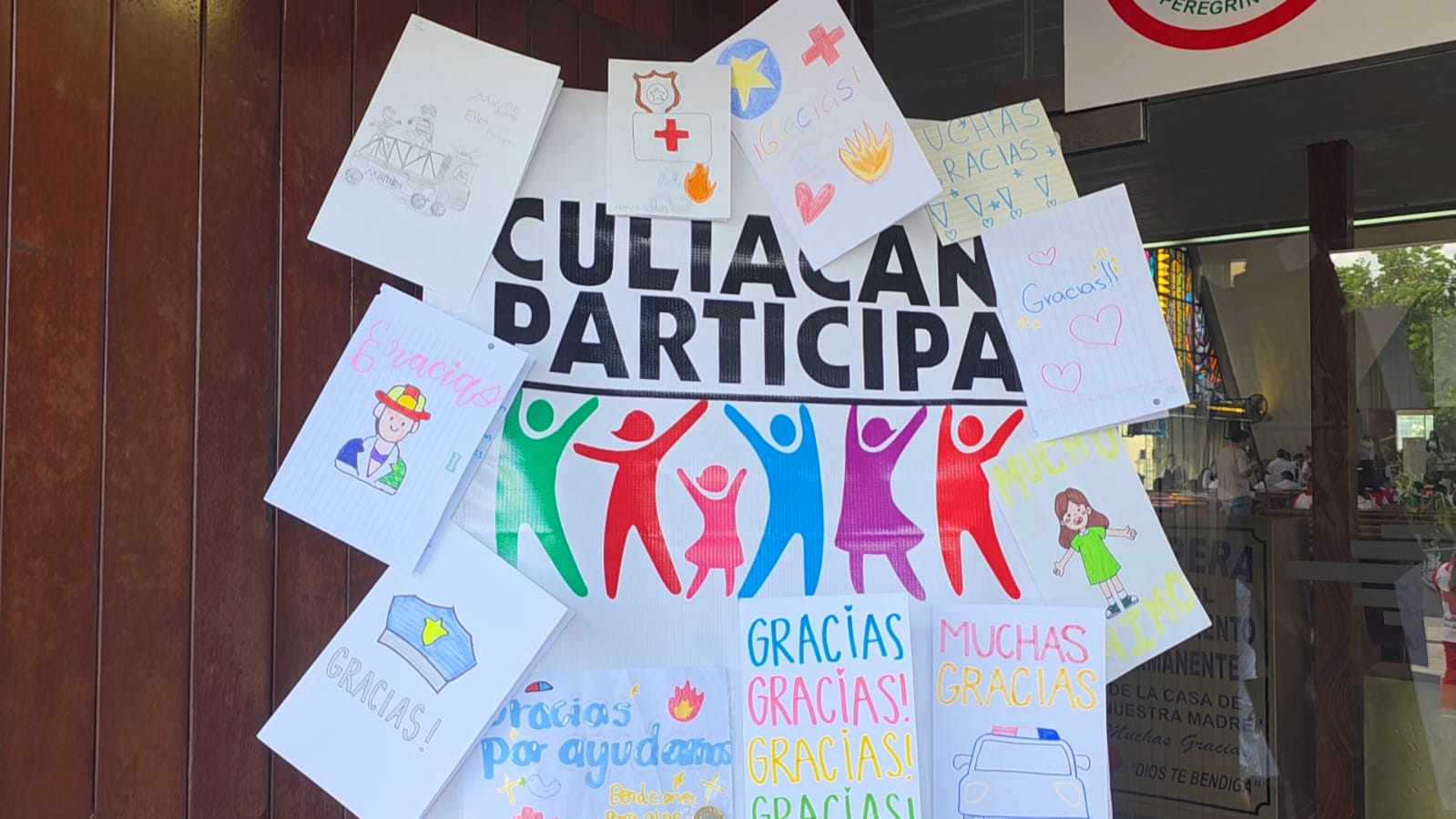 Niños de Culiacán les escriben cartas a los cuerpos de auxilio