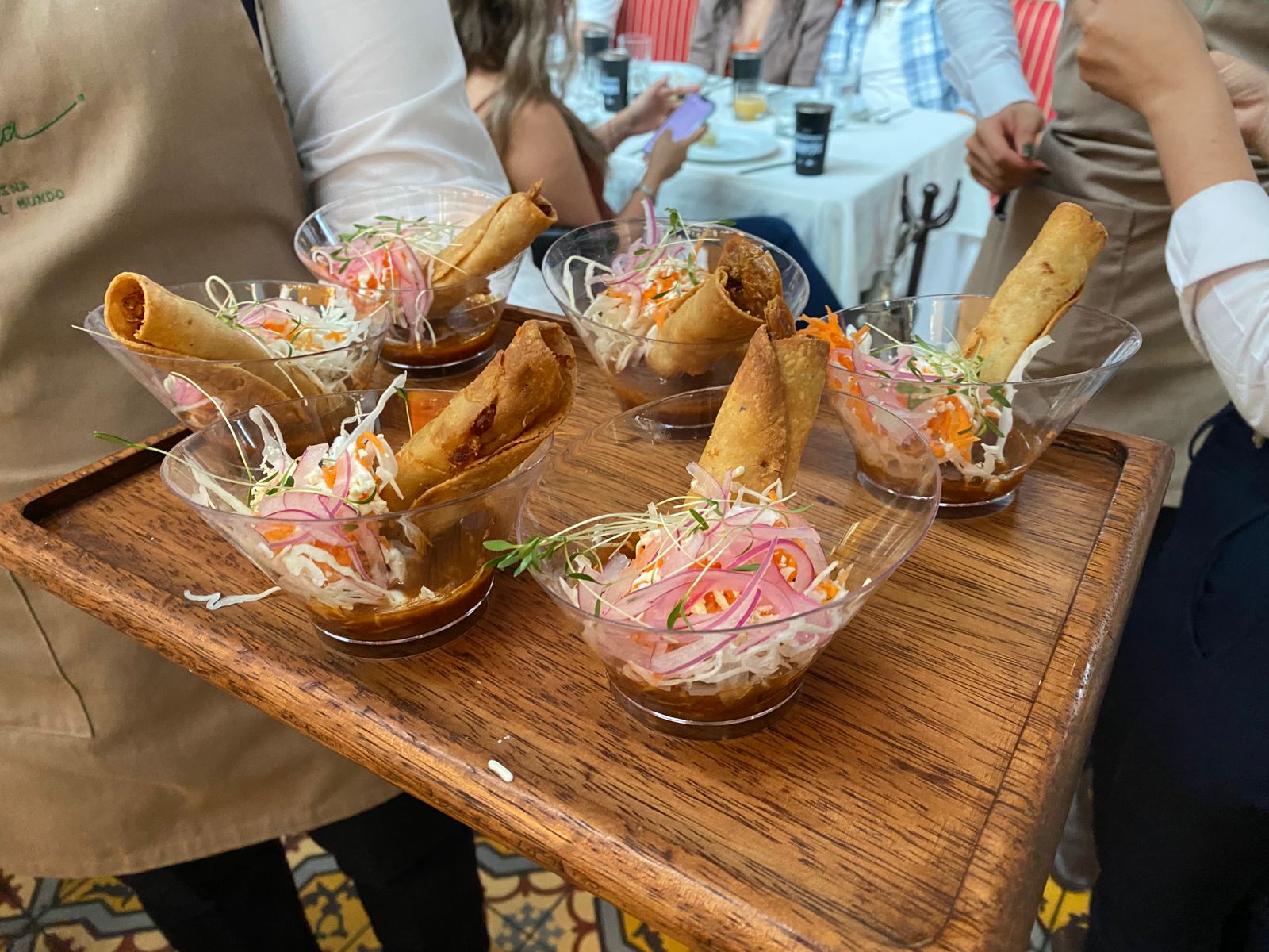 Variedad de platillos se ofrecieron en el Oktoberfest de Cayenna Restaurante en Culiacán