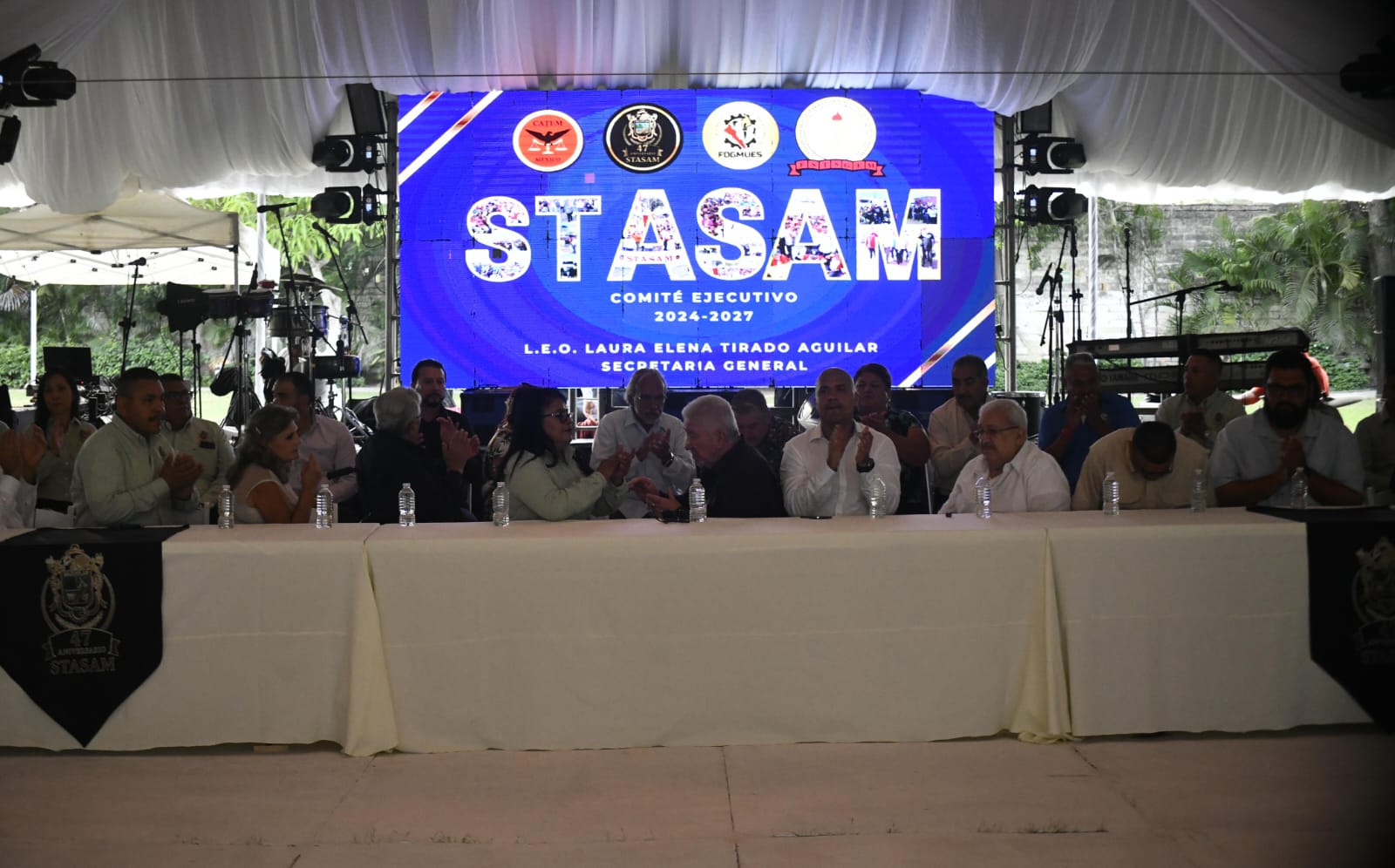 Celebra y reconoce Gobierno de Mazatlán, Sinaloa el 47 aniversario del Stasam