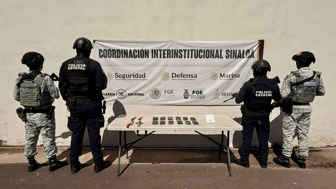 Celulares y puntas en revisión a penal de Aguaruto, en Culiacán