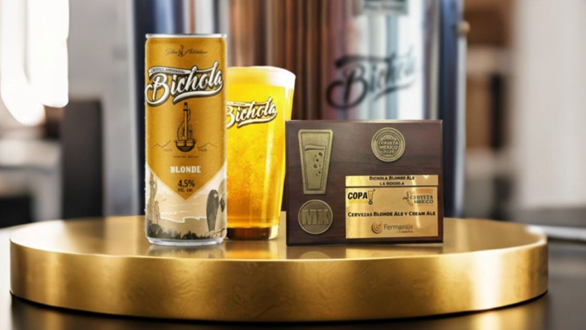 Cerveza Bichola gana medalla de oro en la Copa Cerveza México 2025