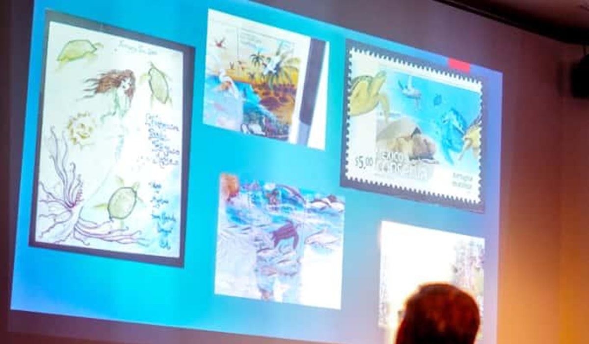 Charla científica de Fernando Enciso sobre las tortugas marinas, en Mazatlán