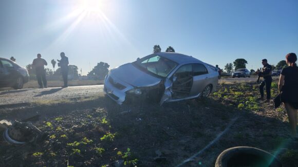 Choque entre dos vehículos deja cuatro lesionados en Guasave, Sinaloa