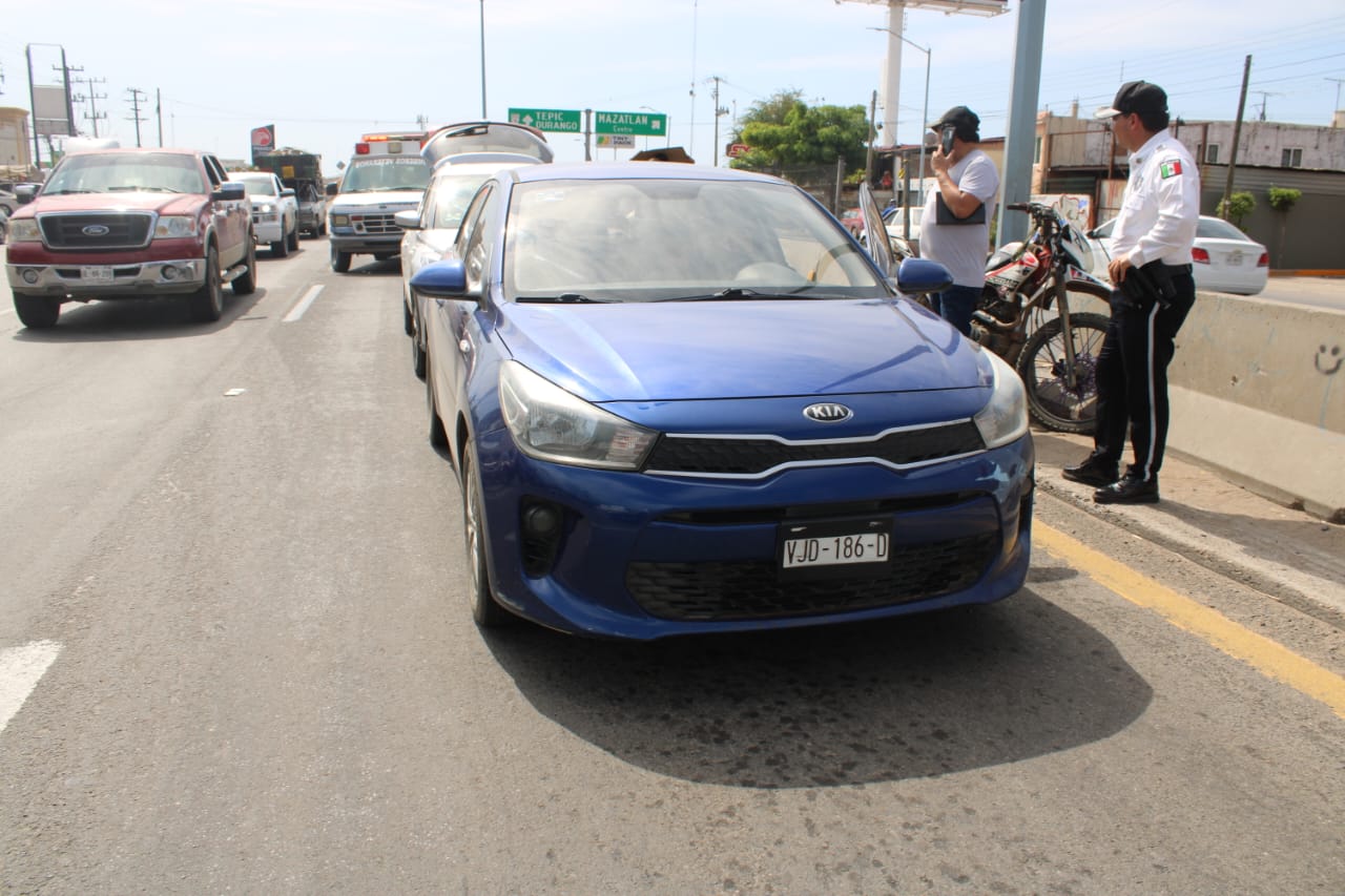 Accidente en Mazatlán
