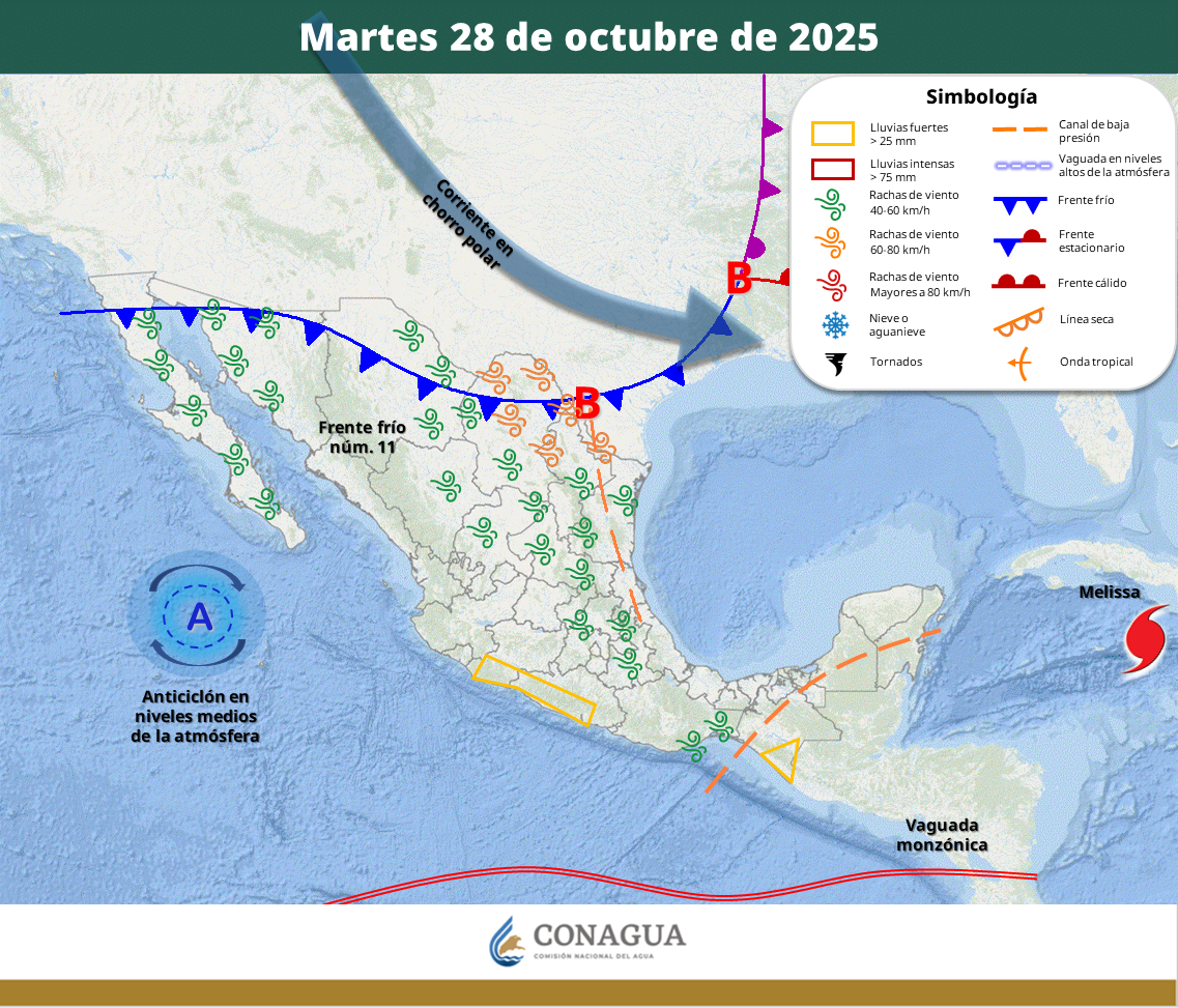 clima en mexico y sinaloa