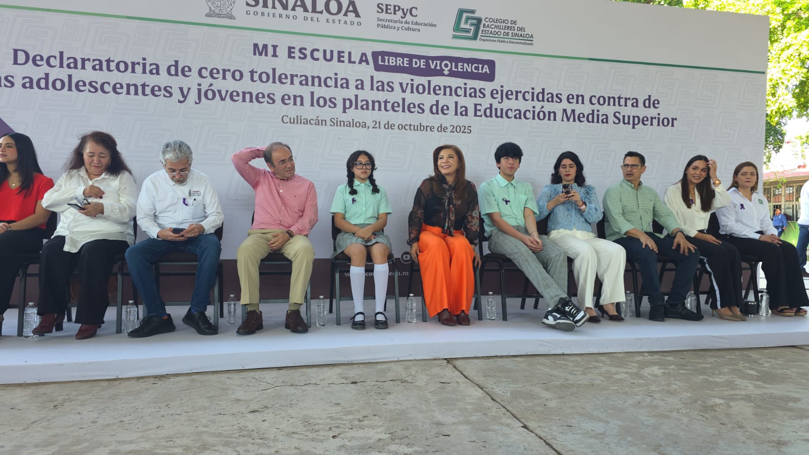 La Secretaría de Educación Pública y Cultura, en coordinación con la Secretaría de las Mujeres, lanzaron campaña “Cero tolerancia a las violencias ejercidas en contra de las adolescentes y jóvenes en los planteles de Educación Media Superior”