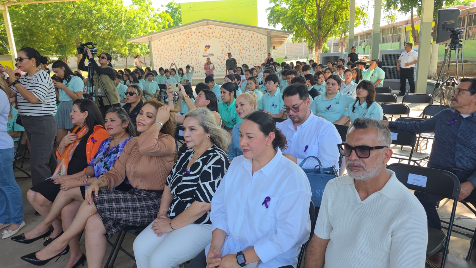 La Secretaría de Educación Pública y Cultura, en coordinación con la Secretaría de las Mujeres, lanzaron campaña “Cero tolerancia a las violencias ejercidas en contra de las adolescentes y jóvenes en los planteles de Educación Media Superior”