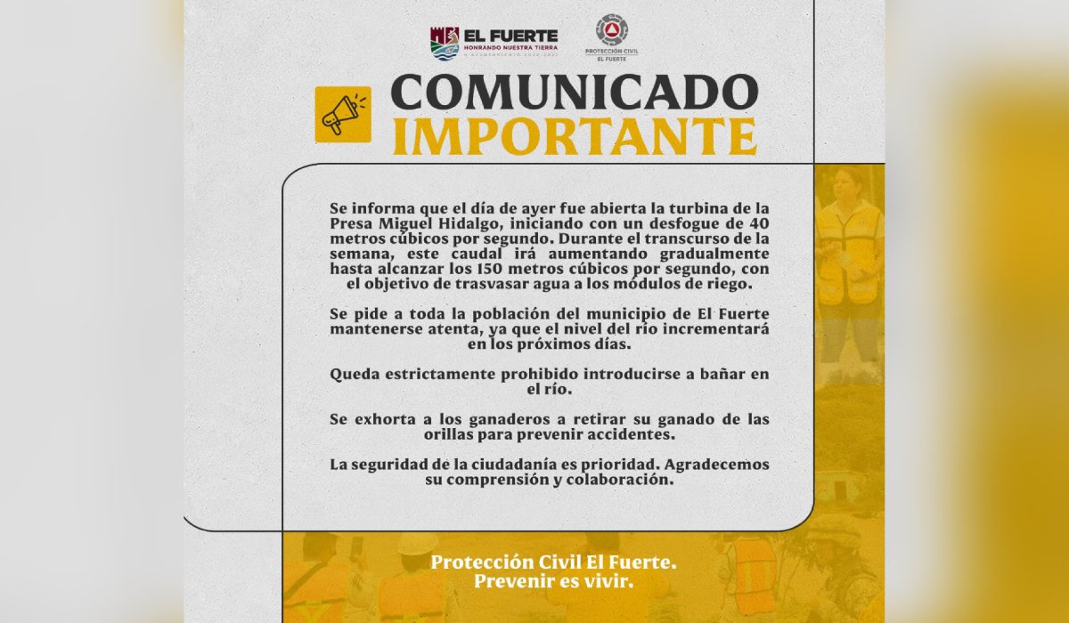 Comunicado PC El Fuerte