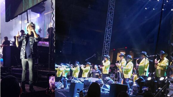 Miles disfrutan del baile de Remmy Valenzuela y La Brisa en el CUM de Los Mochis