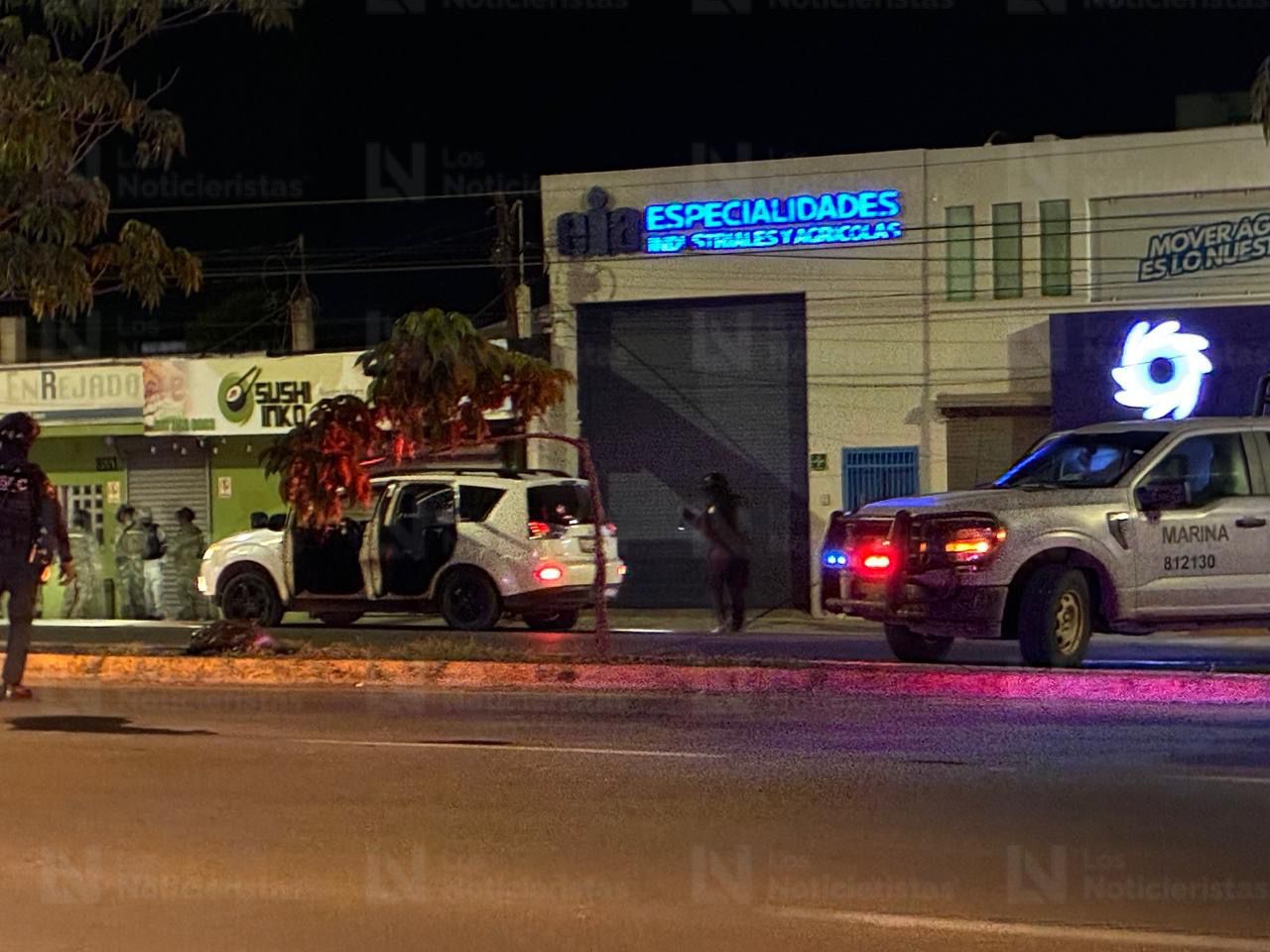 confrontacion a balazos entre agentes de la Guardia Nacional y Policía Estatal