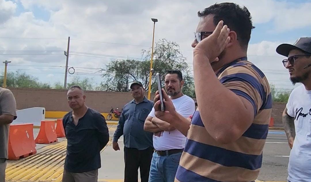 confrontacion entre productores y traileros tras manifestaciones pleito