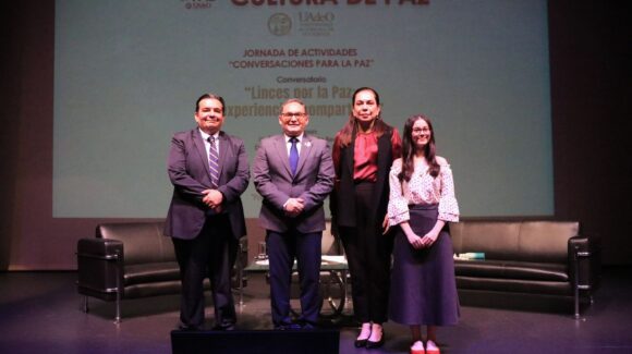 Promueve UAdeO Culiacán un espacio de reflexión con el Conversatorio “Linces por la Paz: experiencias compartidas”