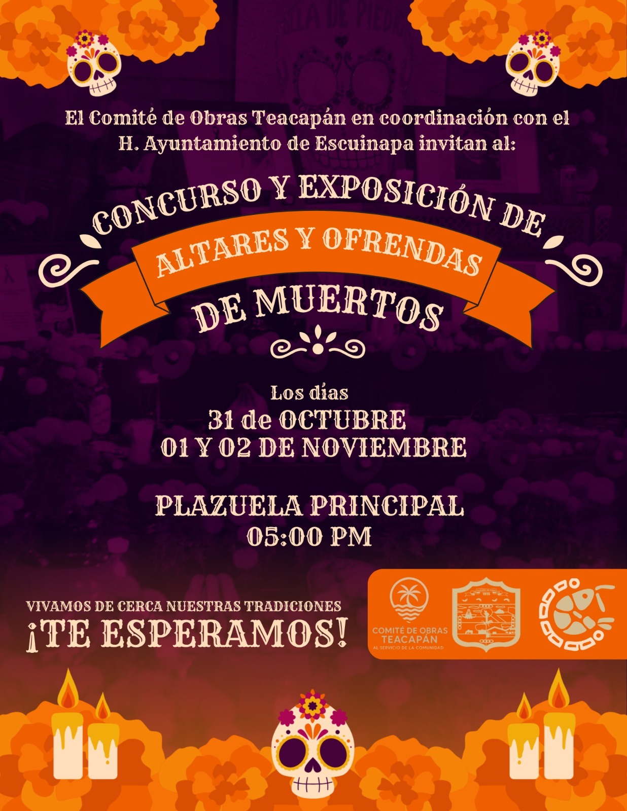 convocan a concurso de altares de escuinapa