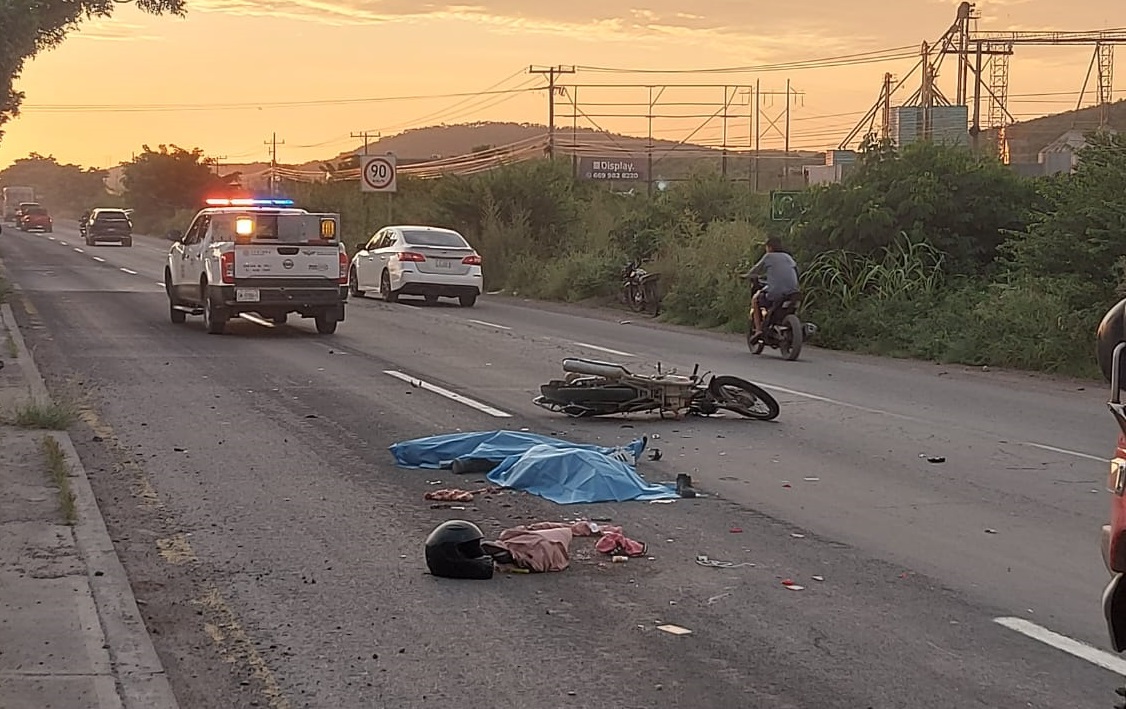 Accidente en Mazatlán deja una pareja sin vida