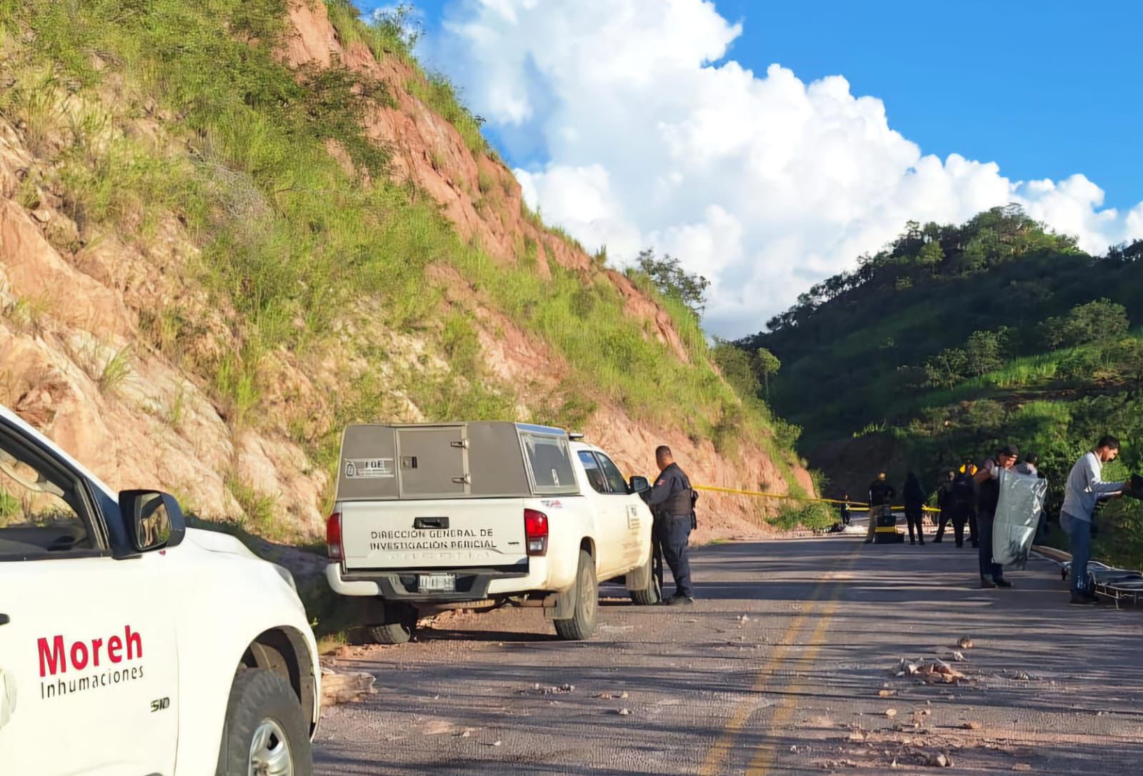 Cuerpos "encobijados" en Badiraguato, Sinaloa