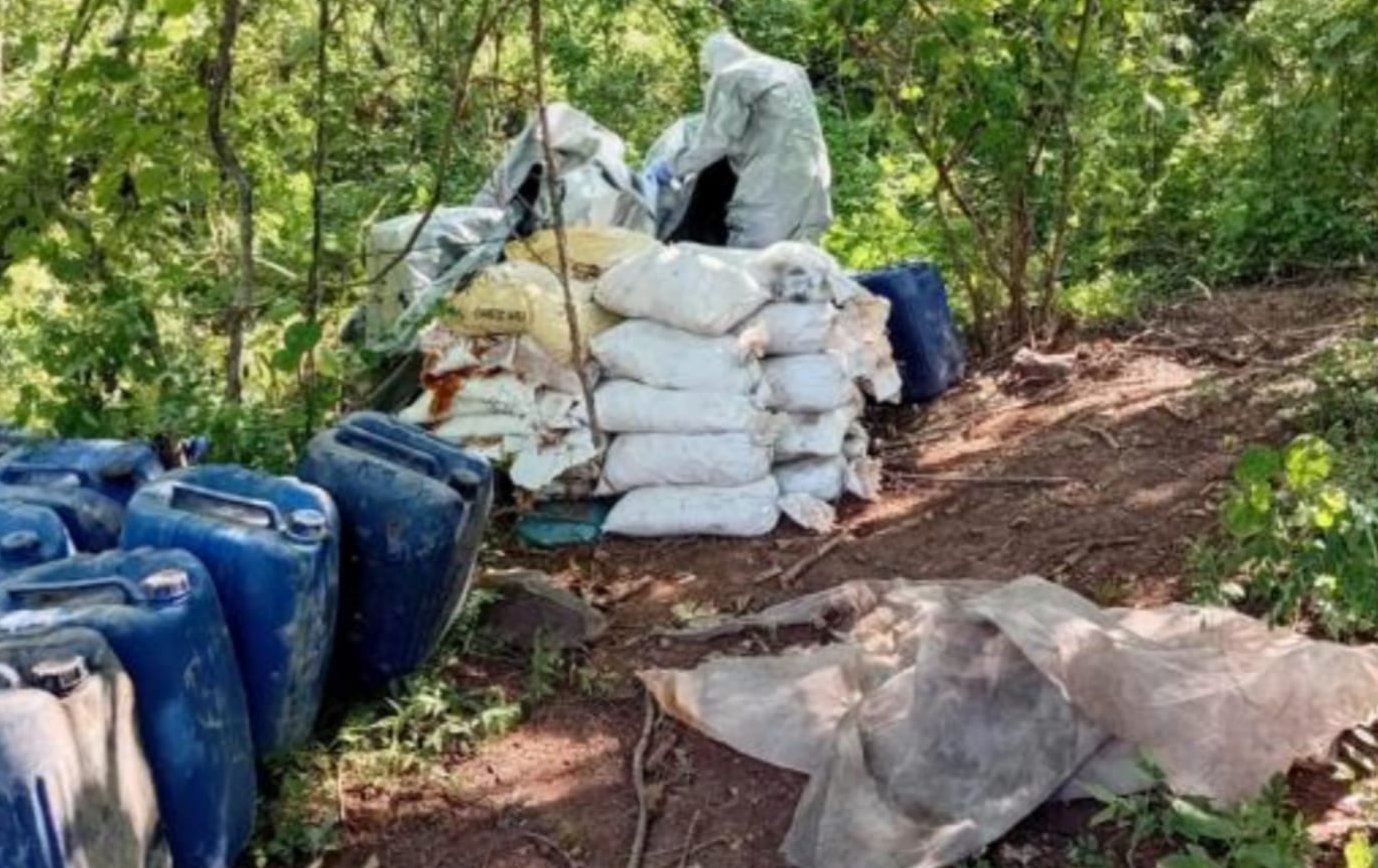 decomisado en paredones culiacan sinaloa costales