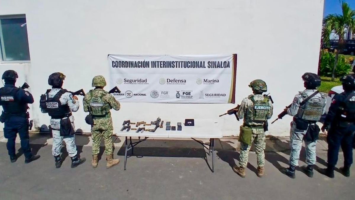 Decomisan subametralladora en penal de Aguaruto, en Culiacán