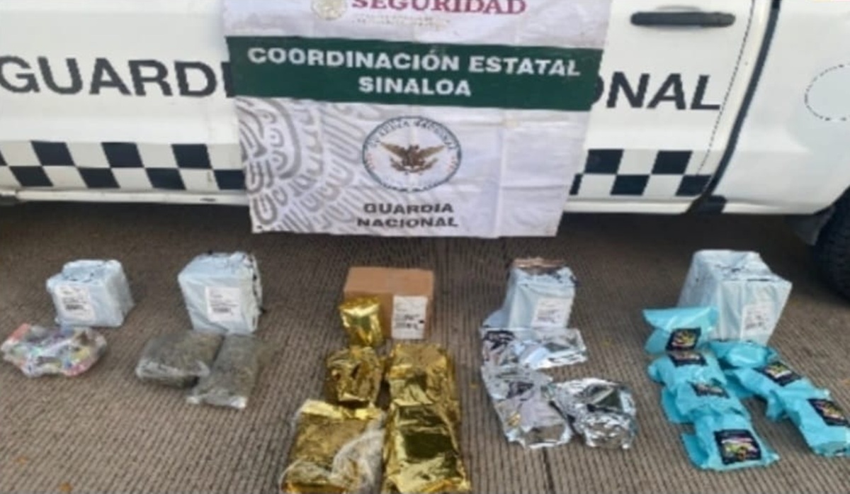 Decomisan vapeadores y droga en paquetería de Culiacán