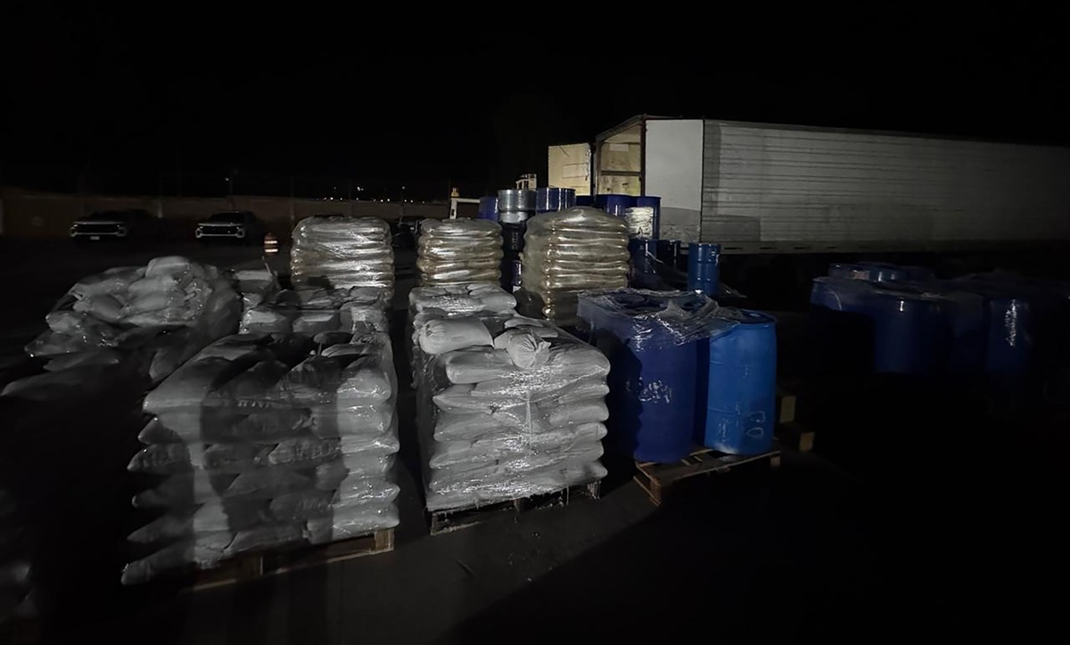 Decomiso de precursores químicos en Durango